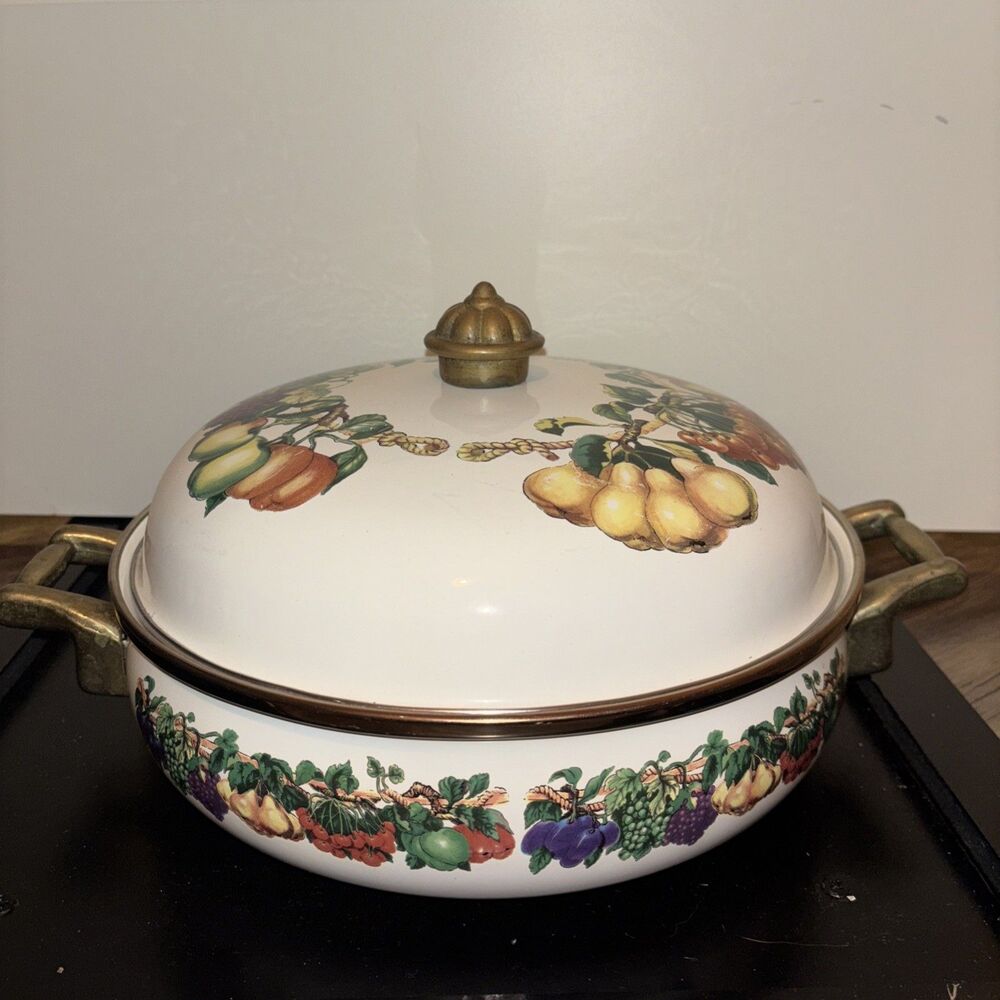 Stock Pot Tabletops Unlimited Kensington Garden 3 Qt W/Lid 10.25" Vitroceramic